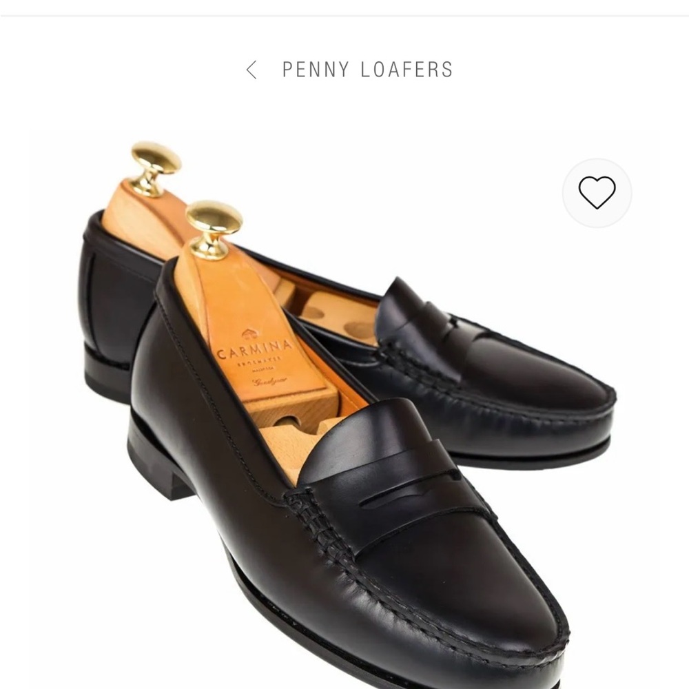Carmina Shoemakers Penny Loafer 1465 Luz Women’s sizing